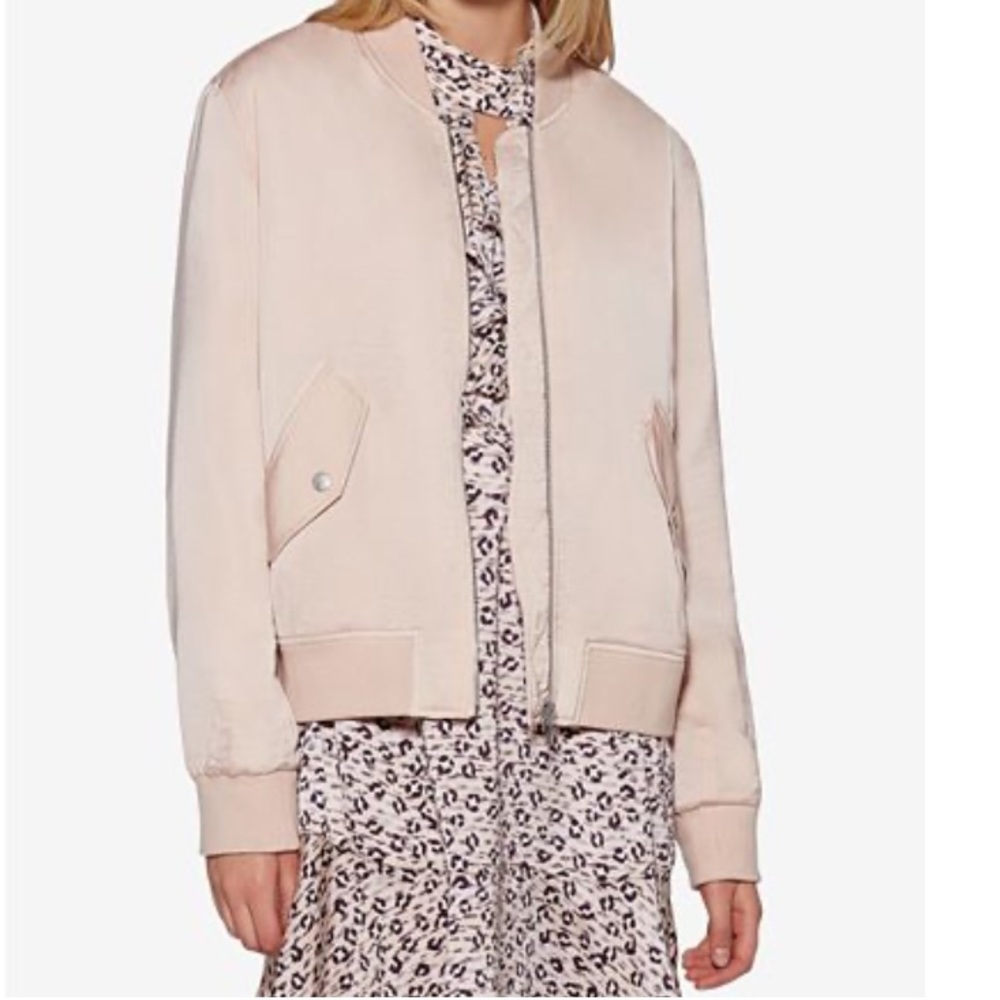 Avec Les Filles Satin Bomber | NWOT